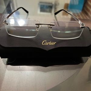 Cartier Rimless Glasses